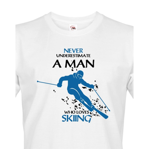 Pánské tričko pro lyžaře nejen k narozeninám