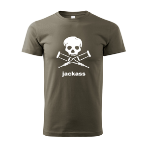 Pánské tričko s motivem seriálu Jackass - super cena a kvalita trika