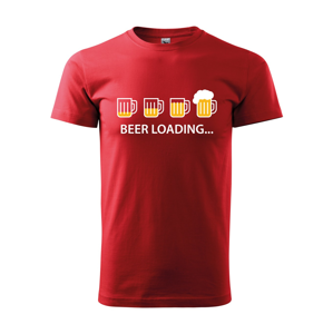Pánské tričko s pivním potiskem Beer loading
