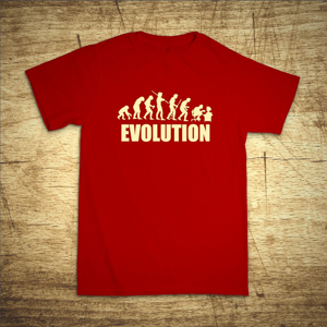 Pánské tričko s potiskem Evoluce IT
