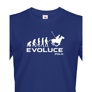 Pánské tričko s potiskem Evoluce Pólo - skvělý a originální dárek