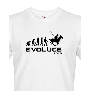 Pánské tričko s potiskem Evoluce Pólo - skvělý a originální dárek