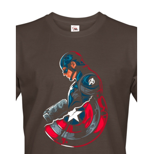 Pánské tričko s potiskem Kapitán Amerika - Captain America