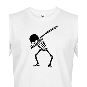 Pánské tričko s potiskem kostry - ideální triko pro teenagery