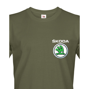 Pánské triko s motivem Škoda