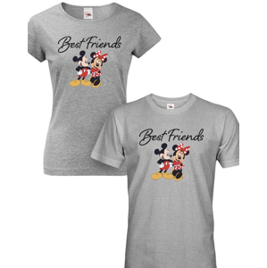 Párová trička Mickey a Minnie - skvělý dárek na Valentýna