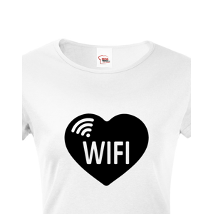 Párová trička s potiskem Don't steal my WIFI a WIFI