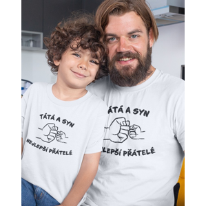 Set táta a syn - ideální rodinná trička 