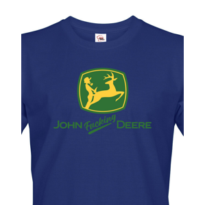 Skvělé pánské tričko John fucking deere - tričko pro fanoušky této značky