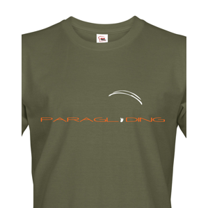 Tričko pro fanoušky paraglidingu 3 - ideální dárek na narozeniny