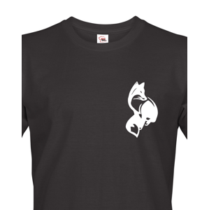 Tričko pro myslivce Liška - decentní motiv na prsou 
