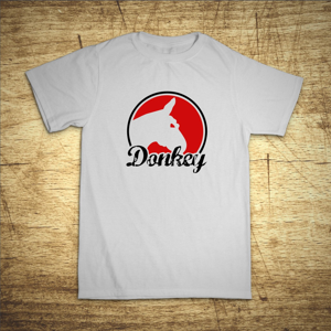Tričko s motivem Donkey