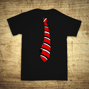 Tričko s motívom kravata