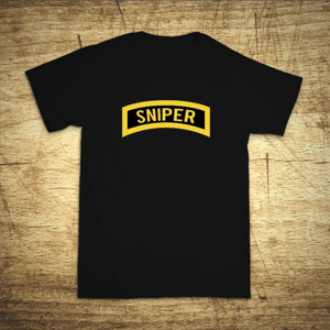 Tričko s motívom Sniper