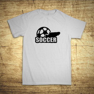 Tričko s motívom Soccer