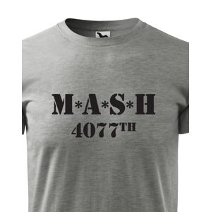 Tričko s potiskem legendárního seriálu MASH 4077 2 
