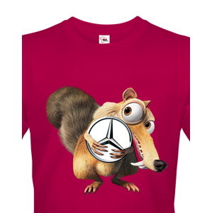 Vtipné pánské tričko s potiskem značky auta Mercedes - tričko pro milovníky aut