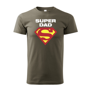 Vtipné tričko pro super tatínky Super Dad - super Táta