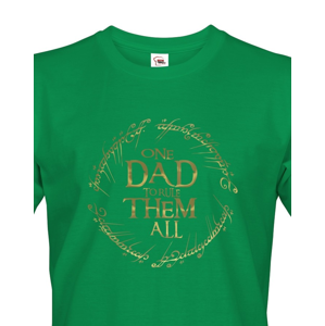 Vtipné tričko pro tatínky Tričko One Dad to Rule Them All