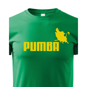 Vtipné tričko s potiskem Pumba - originální dárek nejen k narozeninám